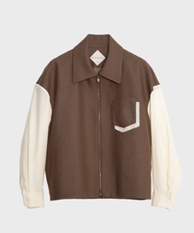 ETHOSENS | 【ETHOSENS/エトセンス】Rhombus blouson(ブルゾン)