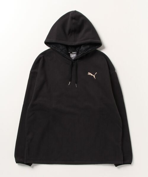 PUMA(プーマ)の「プーマ PUMA LOGO LOVE フーディー_(パーカー・レディース・オフホワイト/ブラック・XL/L/M)」の1枚目の写真