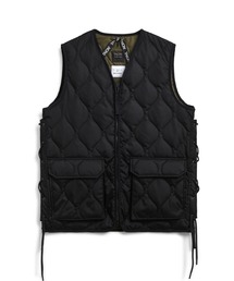 TAION/タイオン MILITARY W-ZIP LACE UP V NECK DOWN VEST ダウンベスト