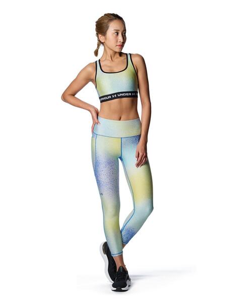 UNDER ARMOUR(アンダーアーマー)の「UAヒートギアアーマー オールオーバープリント アンクルレギンス(トレーニング/レディース)(レギンス/スパッツ・レディース・グレー・L/M/S/XL)」の3枚目の写真
