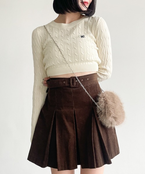 Heather（ヘザー）の「ケーブルニット 982925（ニット/セーター）」 - WEAR