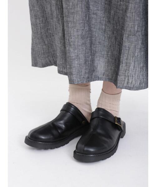 Samansa Mos2(サマンサ モスモス)の「2WAYサボサンダル(サンダル・レディース・ブラウン/ブラック・M/L)」の5枚目の写真