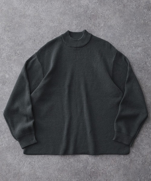 完売品　comoli ウールモックネックニット COMOLI / コモリ | ウール モックネック ニットセーター | メンズ