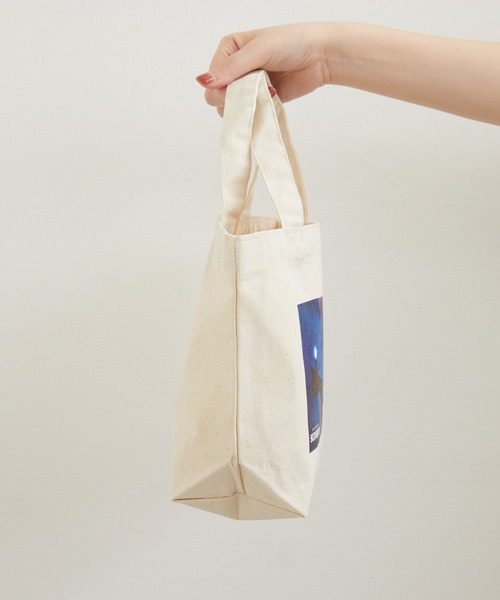 Paradise Picnic（パラダイスピクニック）の「【パペットスンスン】ランチトートバッグ（トートバッグ・レディース・アイボリー/グレー・FREE）」の5枚目の写真