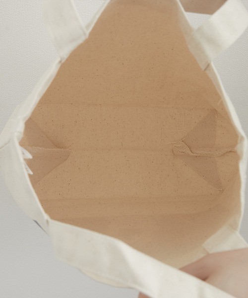 Paradise Picnic（パラダイスピクニック）の「【パペットスンスン】ランチトートバッグ（トートバッグ・レディース・アイボリー/グレー・FREE）」の6枚目の写真