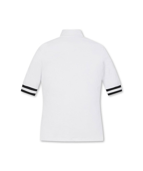 WAAC(ワック)の「WOMENS 7分丈ハイネックTシャツ(Tシャツ/カットソー・レディース・ボルドー/ブラック/ホワイト・2/1/3)」の16枚目の写真