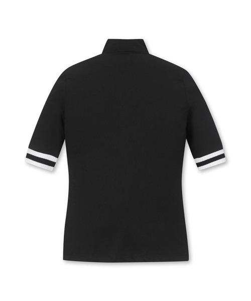 WAAC(ワック)の「WOMENS 7分丈ハイネックTシャツ(Tシャツ/カットソー・レディース・ボルドー/ブラック/ホワイト・2/1/3)」の17枚目の写真