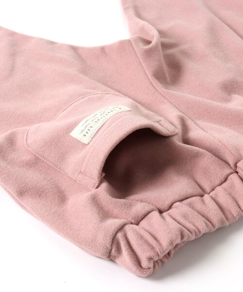 apres les cours（アプレレクール）の「あったかタックパンツ/7days Style pants（その他パンツ・キッズ・ブラウン/チャコール/ピンク/アイボリー・120/130/80/110/90/100）」の14枚目の写真