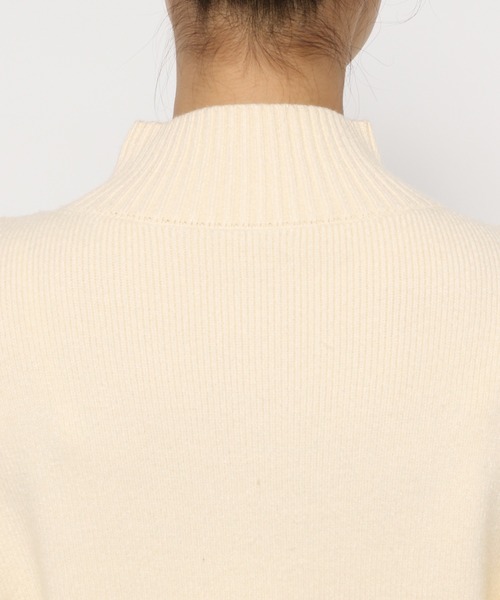 mysty woman（ミスティウーマン）の「フラワー刺繍ニット 992978（ニット/セーター・レディース・グレイッシュブルー/アイボリー/ブラック・FREE）」の14枚目の写真