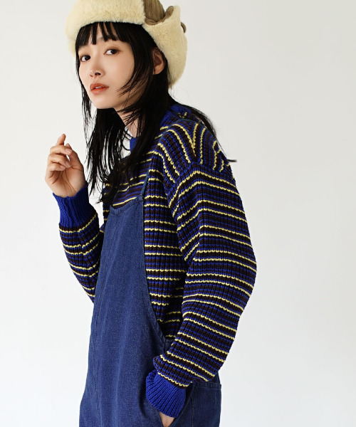 e-zakkamania stores(イーザッカマニアストアーズ)の「10ozデニム セミワイドサロペット(サロペット/オーバーオール・レディース・インディゴブルー/ブラック・フリー)」の9枚目の写真