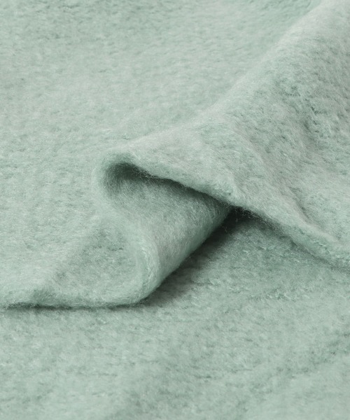 RODE SKO（ロデスコ）の「ラッセル起毛マフラー（マフラー・レディース・オフホワイト/グレー/ミント・ONE）」の20枚目の写真