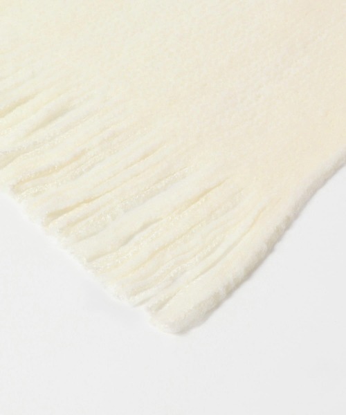 RODE SKO（ロデスコ）の「ラッセル起毛マフラー（マフラー・レディース・オフホワイト/グレー/ミント・ONE）」の21枚目の写真