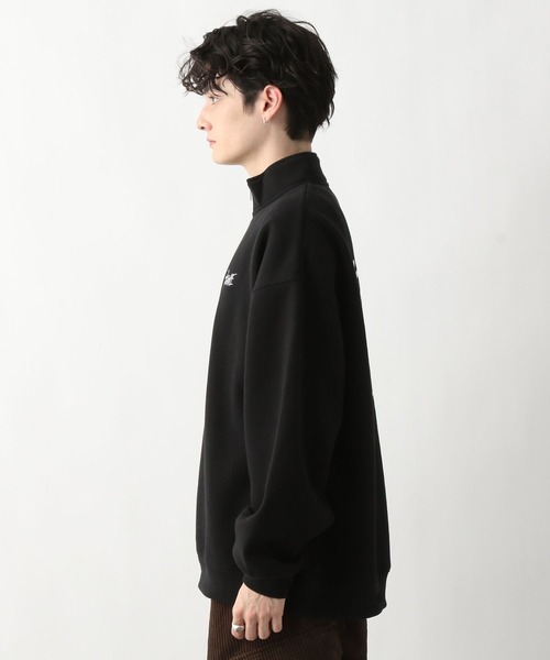 SIGNAL SPORTS(シグナルスポーツ)の「【SIGNAL SPORTS】裏起毛/タギングデザイン/ヘビーウェイトコットン/ハーフジッププルオーバースウェット(スウェット・メンズ・ブラック/ホワイト/イエロー/グリーン・LARGE/MEDIUM)」の13枚目の写真