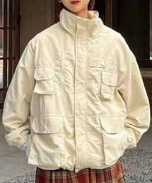 mulch pocket nylon blouson