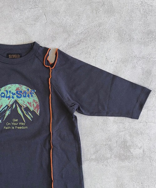 BIG FIELD（ビッグフィールド）の「ナガソデ肩あきワンピース（90～150cm）（ワンピース・キッズ・レモンイエロー/ライトグレー/チャコール・110/120/130/150/100/140/90）」の11枚目の写真