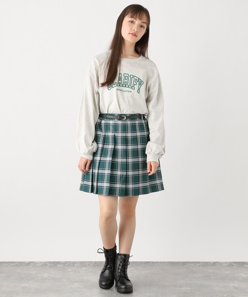 GLOBAL WORK（グローバルワーク）の「ヘビロッTEEモチーフワイド/991382（Tシャツ/カットソー・キッズ・グレー/ホワイト系8/ホワイト系6/ホワイト系5/ホワイト系7/サックスブルー/チャコール・130cm/150cm/120cm/140cm/160cm/170cm）」の16枚目の写真