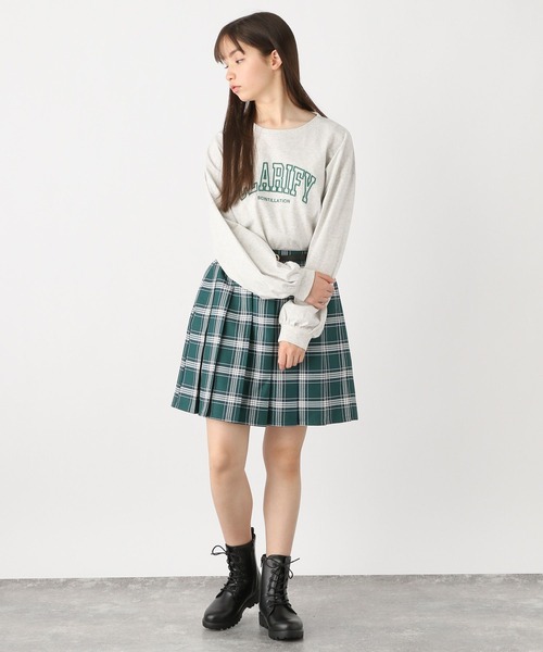 GLOBAL WORK（グローバルワーク）の「ヘビロッTEEモチーフワイド/991382（Tシャツ/カットソー・キッズ・グレー/ホワイト系8/ホワイト系6/ホワイト系5/ホワイト系7/サックスブルー/チャコール・130cm/150cm/120cm/140cm/160cm/170cm）」の17枚目の写真