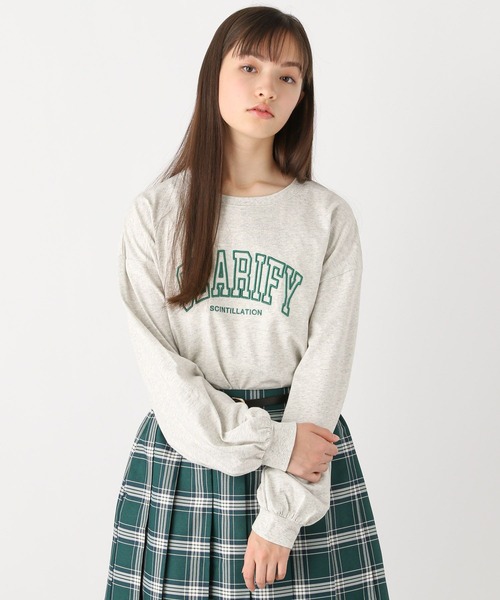GLOBAL WORK（グローバルワーク）の「ヘビロッTEEモチーフワイド/991382（Tシャツ/カットソー・キッズ・グレー/ホワイト系8/ホワイト系6/ホワイト系5/ホワイト系7/サックスブルー/チャコール・130cm/150cm/120cm/140cm/160cm/170cm）」の18枚目の写真