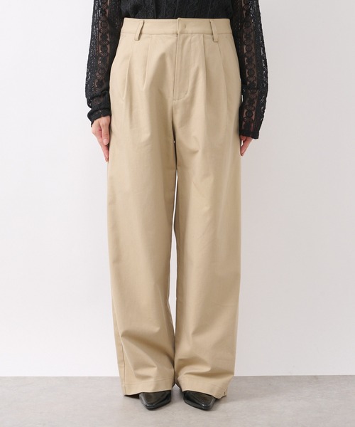 RIVE DROITE（リヴドロワ）の「MONN.:.(モン)/ルーズチノパンツ（チノパンツ・レディース・ネイビー/ベージュ・36/38）」の16枚目の写真