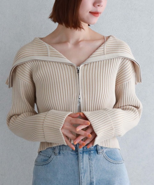 90s GIANFRANCO FERRE ダブルジップカーディガンarchive 90s