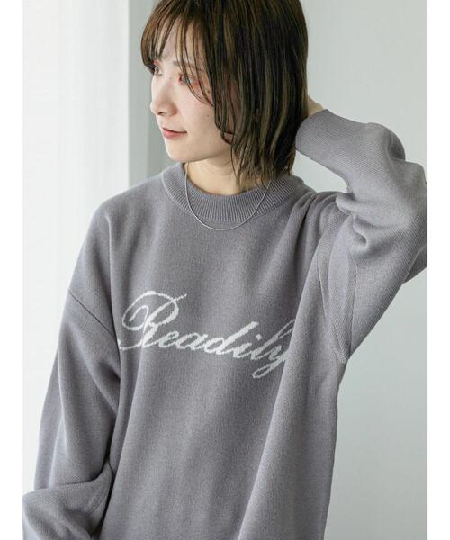 Samansa Mos2 blue（サマンサモスモスブルー）の「アソートロゴニット