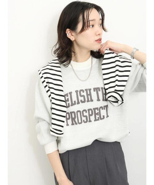 Samansa Mos2 blue（サマンサモスモスブルー）の「アソートロゴニット