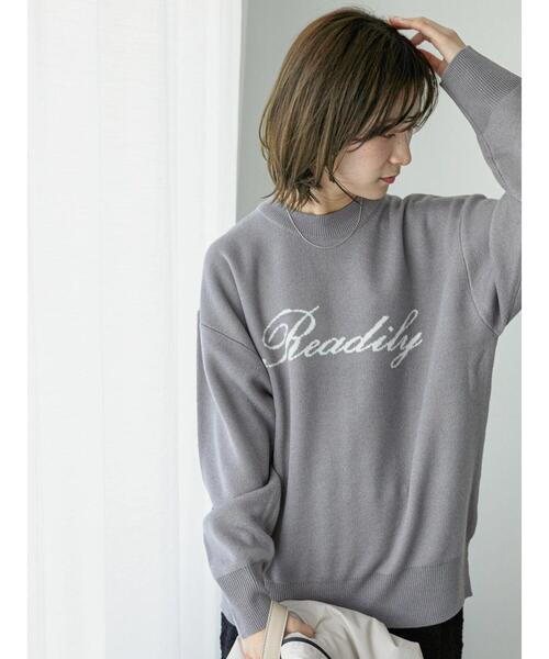 Samansa Mos2 blue（サマンサモスモスブルー）の「アソートロゴニット