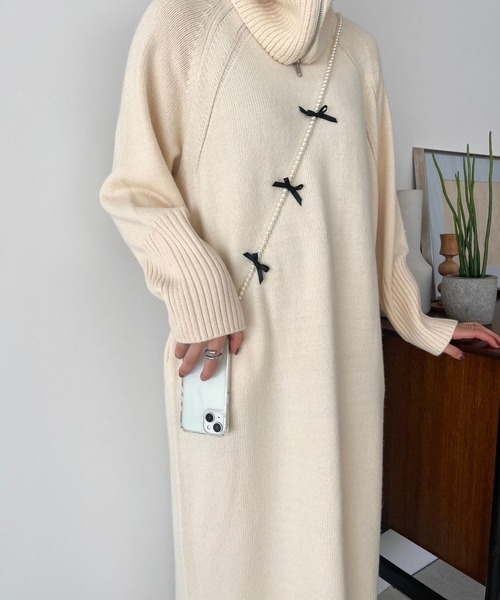 Me%（ミィパーセント）の「【ストラップシート付き】リボンモバイルストラップ　996436（スマホグッズ・レディース・アイボリー/グレー・FREE）」の12枚目の写真