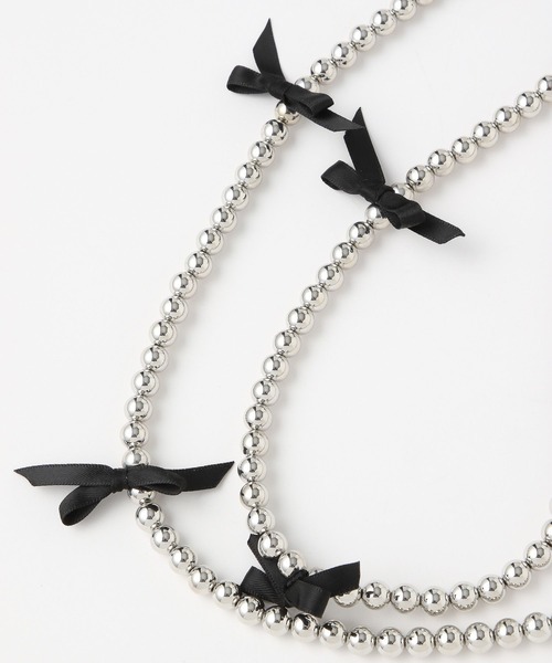 Me%（ミィパーセント）の「【ストラップシート付き】リボンモバイルストラップ　996436（スマホグッズ・レディース・アイボリー/グレー・FREE）」の22枚目の写真