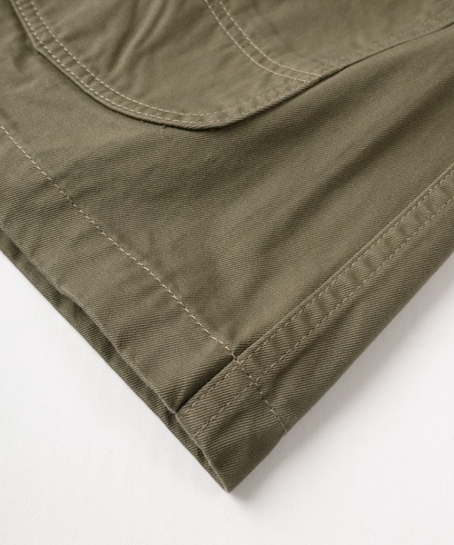 Lee（リー）の「【Lee/リー】ピスネームタグデザイン オーバーサイズ  ツイルカバーオール/ワークジャケット（カバーオール・メンズ・オリーブ/ベージュ・M/L）」の10枚目の写真