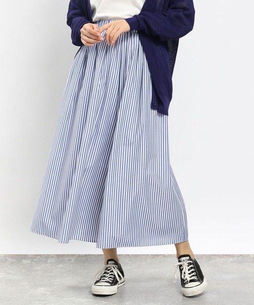 GLOBAL WORK Smile Seed Store(グローバルワーク スマイルシードストア)の「スカート見えパンツ/976992(その他パンツ・レディース・チェック/ブルー系その他/ブラック/ブルー系その他2/グレー系その他・X-LARGE/LARGE/SMALL/MEDIUM)」の3枚目の写真