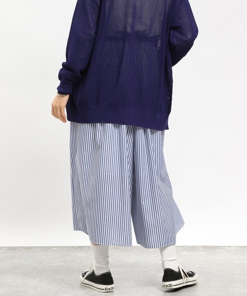 GLOBAL WORK Smile Seed Store(グローバルワーク スマイルシードストア)の「スカート見えパンツ/976992(その他パンツ・レディース・チェック/ブルー系その他/ブラック/ブルー系その他2/グレー系その他・X-LARGE/LARGE/SMALL/MEDIUM)」の13枚目の写真