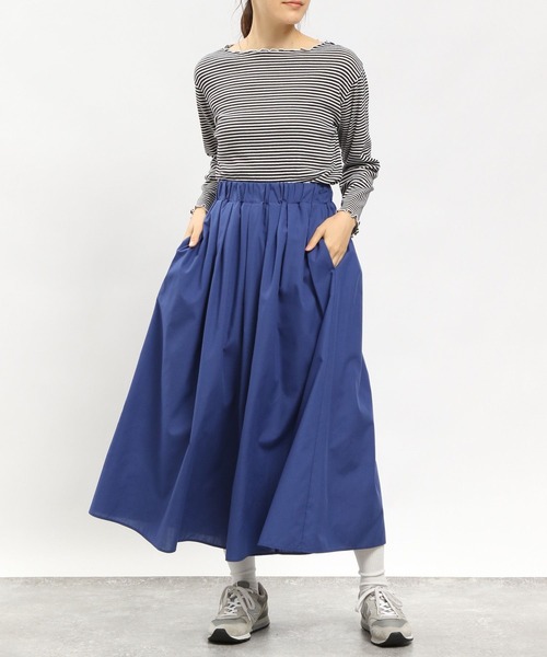 GLOBAL WORK Smile Seed Store(グローバルワーク スマイルシードストア)の「スカート見えパンツ/976992(その他パンツ・レディース・チェック/ブルー系その他/ブラック/ブルー系その他2/グレー系その他・X-LARGE/LARGE/SMALL/MEDIUM)」の12枚目の写真