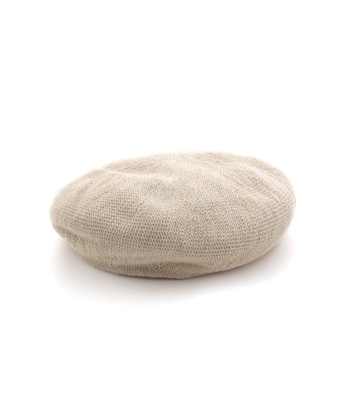 MAKE YOUR DAY(メイクユアデイ)の「サマーニットベレー帽(ハンチング/ベレー帽・キッズ・オレンジ/ブラック/ベージュ・56/54/52/50)」の18枚目の写真