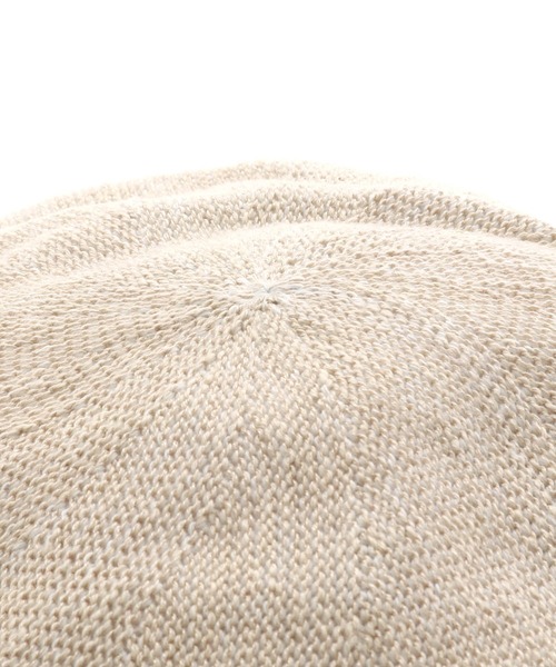 MAKE YOUR DAY(メイクユアデイ)の「サマーニットベレー帽(ハンチング/ベレー帽・キッズ・オレンジ/ブラック/ベージュ・56/54/52/50)」の8枚目の写真