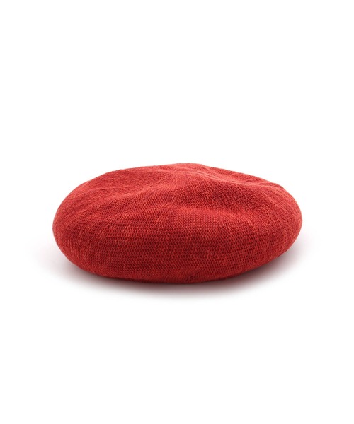 MAKE YOUR DAY(メイクユアデイ)の「サマーニットベレー帽(ハンチング/ベレー帽・キッズ・オレンジ/ブラック/ベージュ・56/54/52/50)」の20枚目の写真