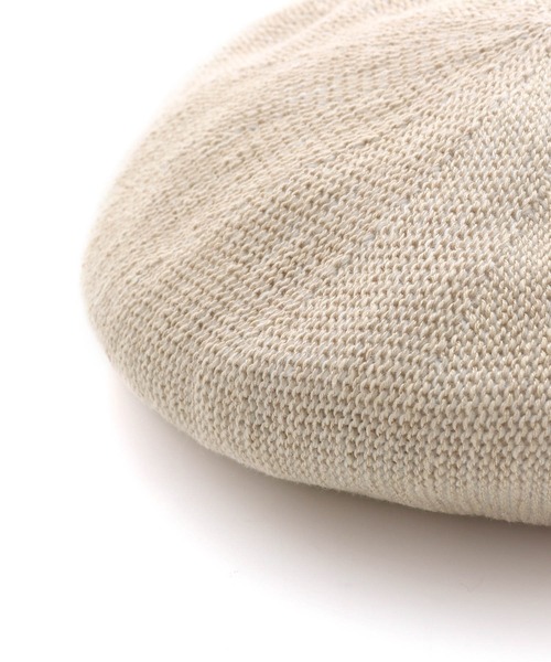 MAKE YOUR DAY(メイクユアデイ)の「サマーニットベレー帽(ハンチング/ベレー帽・キッズ・オレンジ/ブラック/ベージュ・56/54/52/50)」の9枚目の写真