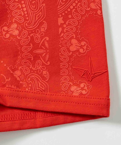 1PIU1UGUALE3  RELAX （ウノピゥウノウグァーレトレ リラックス）の「1PIU1UGUALE3 RELAX(ウノピゥウノウグァーレトレ リラックス)ペイズリーロゴボクサーパンツ（ボクサーパンツ・メンズ・ネイビー/ブラック/レッド・M/L）」の8枚目の写真