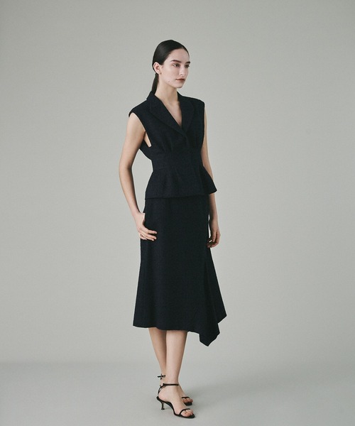 COLUMN（コラム）の「COLUMN / ウエストシェイプジレ（ベスト）」 - WEAR