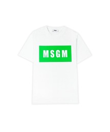 MSGM KIDS（エムエスジーエムキッズ）の「【NEW】MSGM BOXロゴTシャツ（Tシャツ/カットソー）」