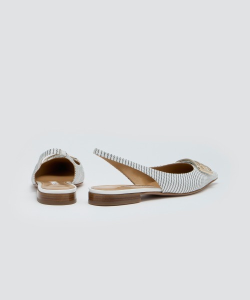 PELLICO（ペリーコ）の「CUORE デュエ アネッリ バックスリング パンプス 1.0cm STRIPE（パンプス・レディース・ストライプ・35/38/37.5/37/36/35.5/36.5）」の6枚目の写真