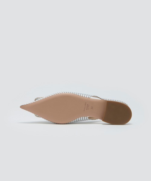 PELLICO（ペリーコ）の「CUORE デュエ アネッリ バックスリング パンプス 1.0cm STRIPE（パンプス・レディース・ストライプ・35/38/37.5/37/36/35.5/36.5）」の8枚目の写真