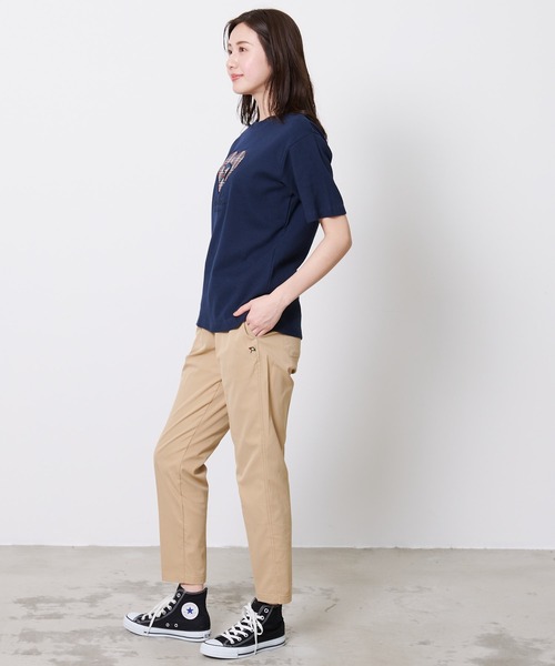 Arnold Palmer（アーノルドパーマー）の「ビッグハートモチーフ シェア Tシャツ（Tシャツ/カットソー・レディース・ネイビー/アイボリー/ダークベージュ・LL/L/M/S/XS）」の11枚目の写真