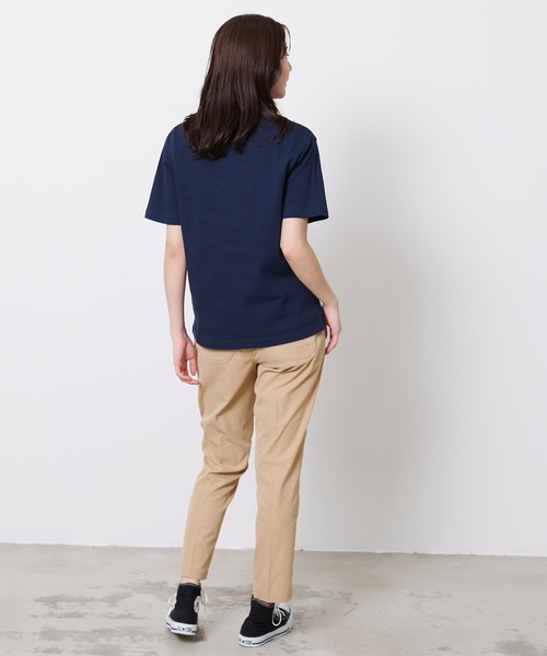 Arnold Palmer（アーノルドパーマー）の「ビッグハートモチーフ シェア Tシャツ（Tシャツ/カットソー・レディース・ネイビー/アイボリー/ダークベージュ・LL/L/M/S/XS）」の12枚目の写真