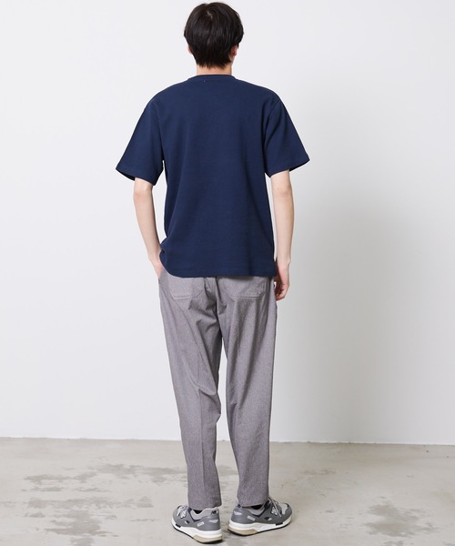 Arnold Palmer（アーノルドパーマー）の「ビッグハートモチーフ シェア Tシャツ（Tシャツ/カットソー・レディース・ネイビー/アイボリー/ダークベージュ・LL/L/M/S/XS）」の9枚目の写真