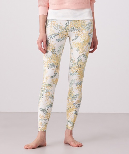 Chacott（チャコット）の「ミモザプリントレギンス（レギンス