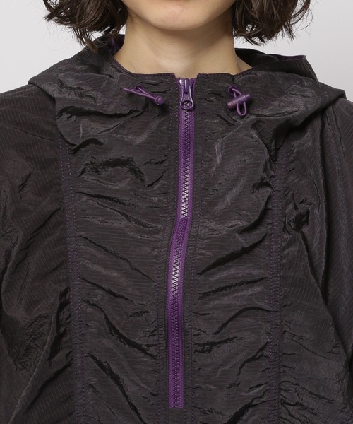 niko and...（ニコアンド）の「配色アノラックパーカー（マウンテンパーカー・レディース・オフホワイト/ブルー/ブラック・FREE）」の14枚目の写真