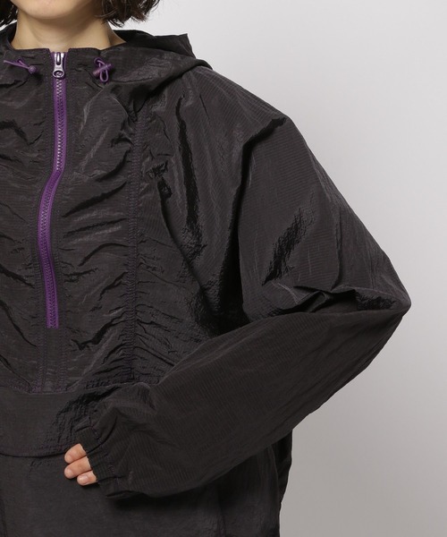 niko and...（ニコアンド）の「配色アノラックパーカー（マウンテンパーカー・レディース・オフホワイト/ブルー/ブラック・FREE）」の16枚目の写真