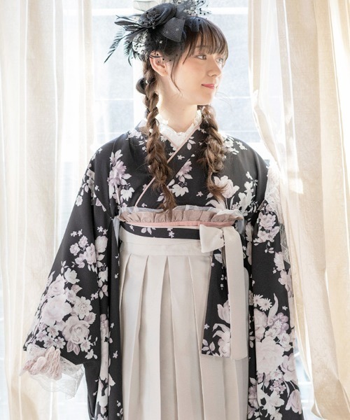 Catherine Cottage(キャサリンコテージ)の「着付け簡単! レトロモダン レディース袴セット(着物・レディース・A/C/D/E/F/B・M)」の6枚目の写真