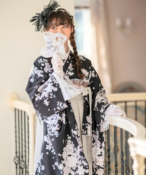 Catherine Cottage(キャサリンコテージ)の「着付け簡単! レトロモダン レディース袴セット(着物・レディース・A/C/D/E/F/B・M)」の9枚目の写真